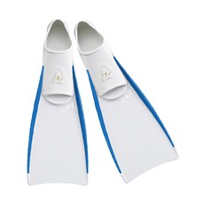 투사 카일 생고무 오리발 FF-16, 1개, WHITE + BLUE