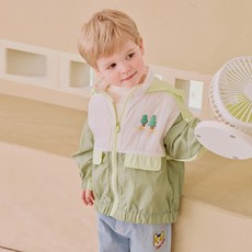 mollimelli 兒童露營夏日隱藏式連帽外套