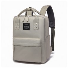 JH Company 方形加厚版後背包, 卡其米色