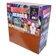 NBA Retro系列驚喜包球員積木人24件組 HP25054, 款式隨機, 1套