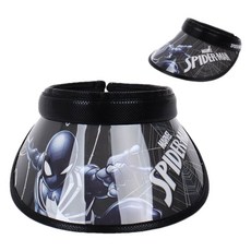 漫威蜘蛛人印花孩童空頂遮陽帽 2入