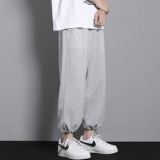 JTL 男士休閒百搭運動束口褲