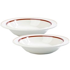 錫拉丘茲楓木義大利麵碗 23 厘米 線棕色 2個