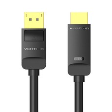 VEnTIOn 威迅 超 4K DP 轉 HDMI V1.2 傳輸線, 1個, 5m
