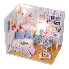 Kkomideal DIY 迷你屋臥室套組, 混色