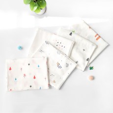 맘스네이처 오로라 대나무 천 기저귀 세트, 5종, 1세트