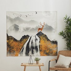 MARKET A 自然葉子立體掛毯織物海報, TYPE13