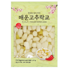 이엔푸드 매운 고추 락교, 2.4kg, 1개