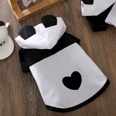 狗狗Wavy Days Titi熊貓兩腳雨衣, 1個, 混合顏色