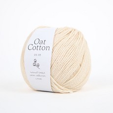 Ancalls 燕麥棉花針織線, 1個, 202 天然象牙