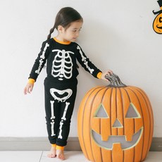 VAENAIT BABY 兒童萬聖節長袖家居服上下套裝