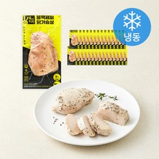 육식토끼 닭가슴살 블랙페퍼 (냉동), 100g, 30개, 1개입