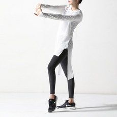 천상여우 여성용 요가 티셔츠 BCGH32