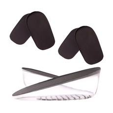 FOOTINSOLE.COM 男款蜂巢狀增高鞋跟墊 3雙組