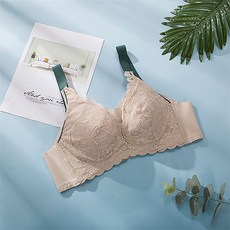 花紋蕾絲哺乳內衣