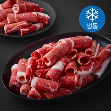 미국산 대패 차돌박이 샤브샤브용 (냉동), 1개, 1kg