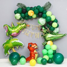 P&B UNITY 叢林侏羅紀恐龍生日套組 1, 混合顏色, 1個