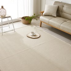 initium 四季日常藤編方形地毯