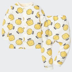 알로앤루 아동용 웨이브 긴팔 상하복