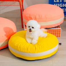 CHOCOPET house 狗狗坐墊 靠墊 馬卡龍坐墊, 黃色(為我著迷香蕉)