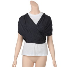 thinkeco Honey Sleep 袋鼠睡眠護理新生兒吊帶, 炭黑色