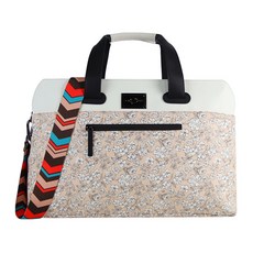 DEX Flower 高爾夫波士頓包, 粉色米色