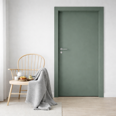 시트몰이 현관문 시트지, 다크 그린