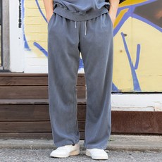 크램프 남성용 시그니처 피그 자수스트링 팬츠