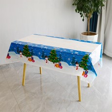 Market Pio 居家派對聖誕節一次性桌布 款式1, 1個, 3個