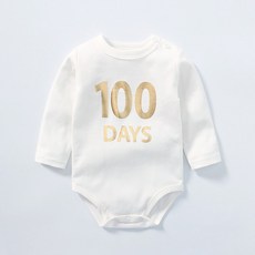 STARDOOR 字母印花長袖包屁衣