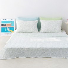 韓國 amante Alice 泡泡紗薄被, 綠色