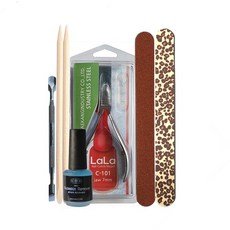 經濟實惠的自我美甲護理 6 件套, 6種, 1套