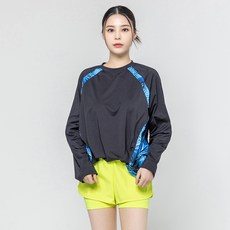 HMUS 女款Jeffrey寬鬆長袖T恤 防曬衣