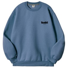 VENHIT 簡約Logo印花寬鬆棉質長袖上衣