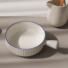 Bloom at Home 鈷藍色圓形手柄義大利麵碗, 多色, 2個