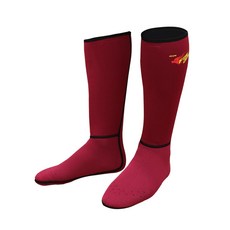 FIRE BIRD Caps 保暖棉襪，適合寒冷天氣, 紅色的, S (23-25cm)