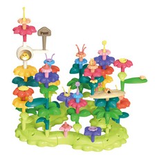 BeiDiOu 貝迪鷗 DIY 花園積木 93p BEIDIOU-905C, 1個, 混合色