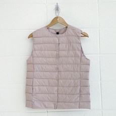 soleil 女款圓領輕量鴨絨背心