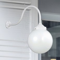 DAYSTAR HOUSE 弧形壁燈 S號, 白色