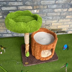 petmorning 原木與實木屋 PMC-6529, 1個, 混合色