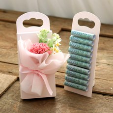 Scent Basket 人造花園單支香皂花迷你零用錢禮物盒