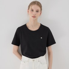 ourhope 女款Logo絲滑圓領T恤