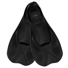 IT'S LIFE 自由潛水 Bluta 短蛙鞋 + 網袋 + 塑形支架 2入組, 黑色(短鰭)