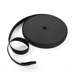 彈性中型橡皮筋 3.5*40cm, 黑色, 1個