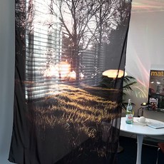 Mononique 雪紡織物海報 大型+夾環5p, 41 Nostalgia