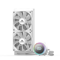 3RSYS Socool CSI 240 ARGB CPU 散熱器, 白色的