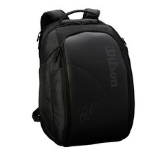 윌슨 테니스 배드민턴 페더러 DNA 백팩 WRZ832896, 블랙, 1개