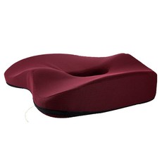 4D簡約風記憶海綿坐墊, 葡萄酒