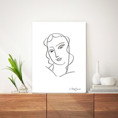 오홀리브 접이식 액자테이블, 앙리마티스A