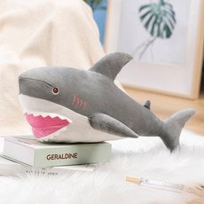 아트조이 샤크바 상어 쿠션, 혼합색상